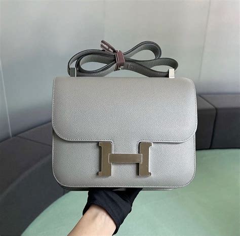 hermes constance 24 gris mouette|HERMES Epsom Constance 24 Gris Mouette .